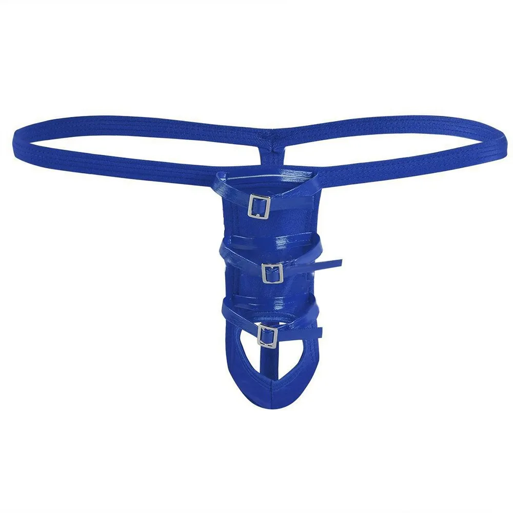 Сексуальное мужское нижнее белье с открытыми ягодицами бикини-стринги