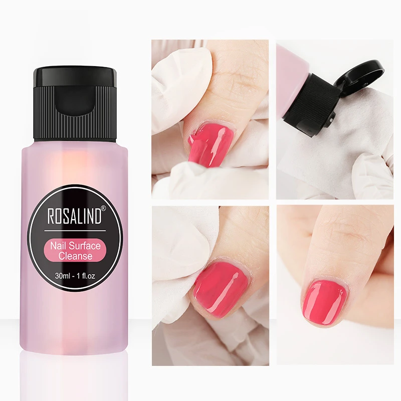 

30ml Nail Degreaser Removes Excess Gel Enhances Shine UV LED Nail Gel Polish Remover Tools Nail Art Brush Pen Cleaner Liquid