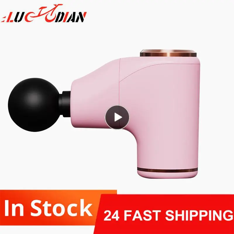 

Portable Mini Fascia Gun Electric Massager USB Pocket Massage Gun Deep Muscle Relaxation Fitness Device Body Relaxing Equipment
