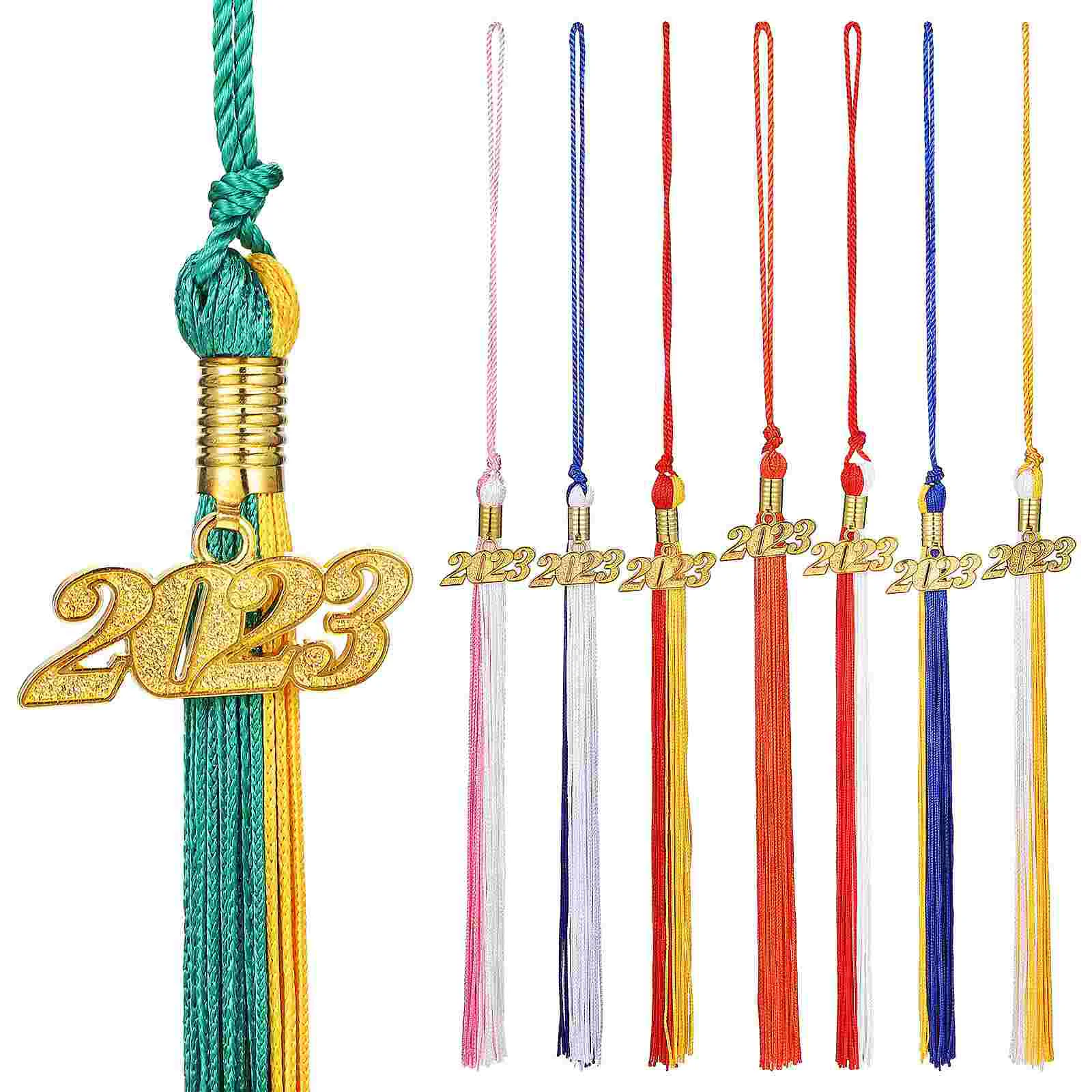 

8 шт., декоративные бахромы для шляпы