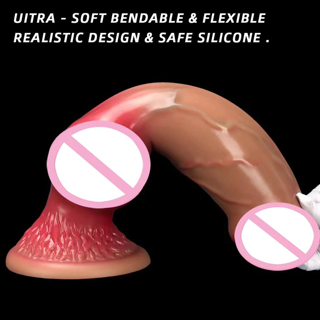 Фаллоимитатор для собаки огромная анальная пробка стимулирующий анус и вагина