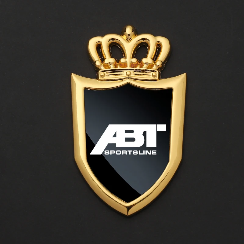

Car badge stickers side windows metal body car stickers for ABT Audi RS3 RS4 RS5 RS6 car accessories
