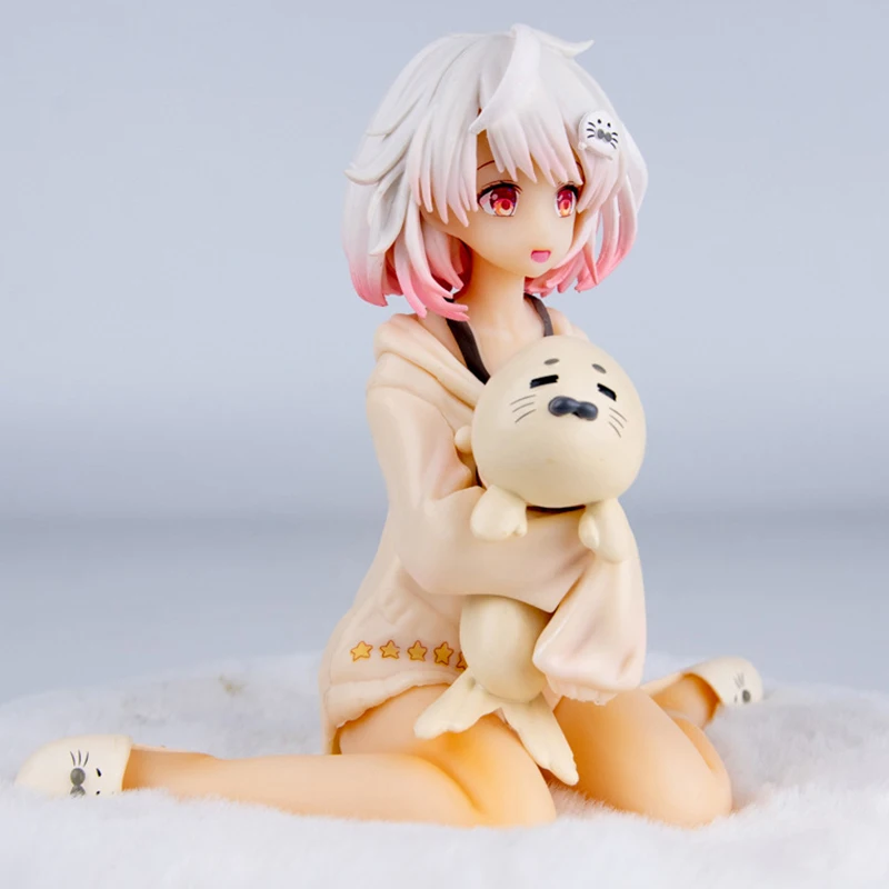 

13cm Shirakami Haruka Anime Figure Virtual Host Shirakami PVC Action Figure Adult Collectible Model Doll Toys Gift