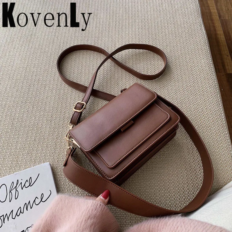 

Luxury Handbag For Woman Fashion Flap Bags Pu Leather Crossbody Messenger Bag High Quality Square Shoulder Bag Woman Purse