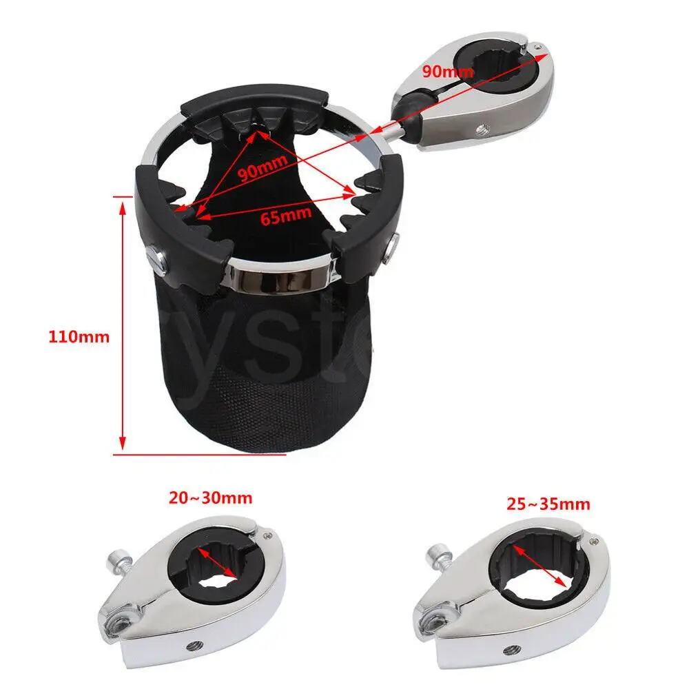 Универсальный Регулируемый держатель для бутылки с водой на руль мотоцикла или