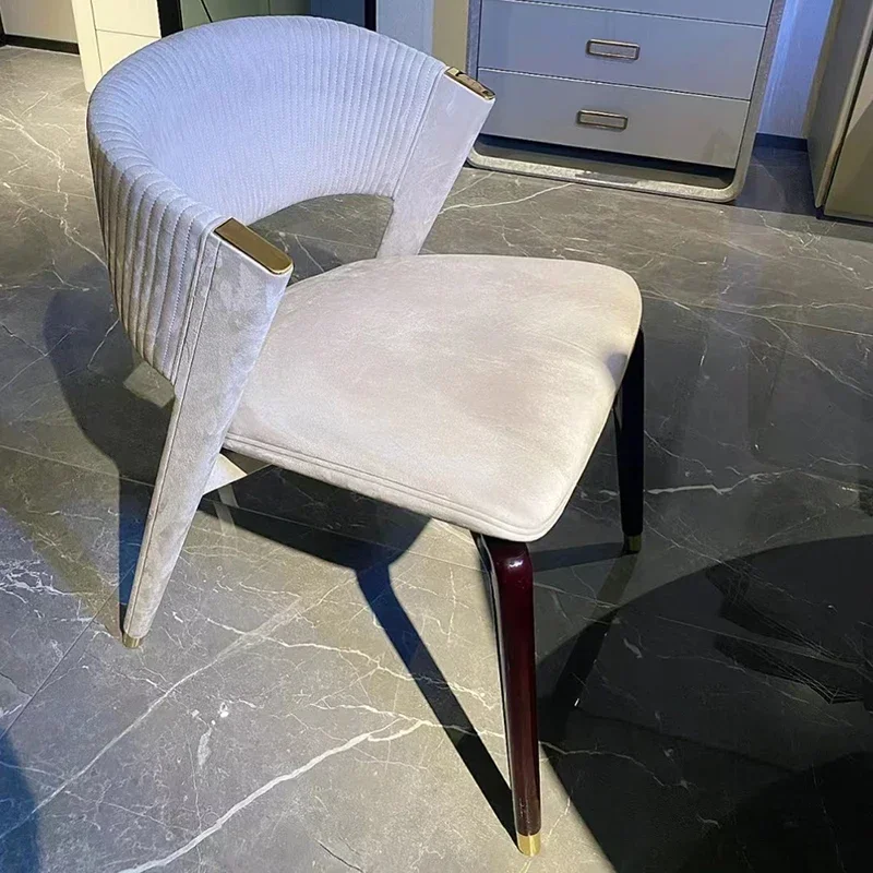 Итальянский легкий роскошный обеденный стул современная гостиная простой для