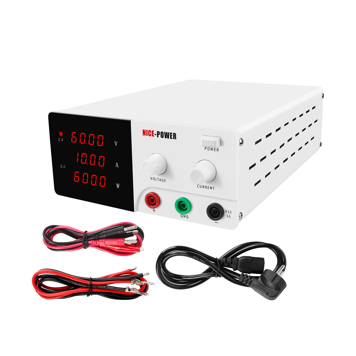 

R-SPS6010 лабораторный Регулируемый импульсный источник питания высокой мощности 60 в 10 А постоянного тока