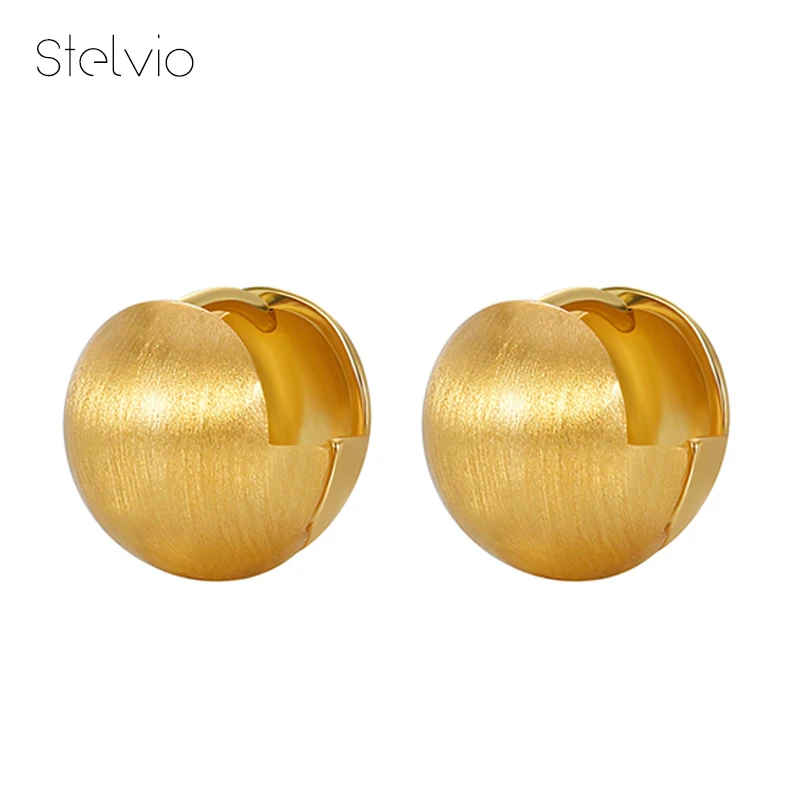 

Vintage Personality Round Ball-shaped Studed Earrings For Women Jewelry Euramerican Fashion Temperament Earwear Accessories