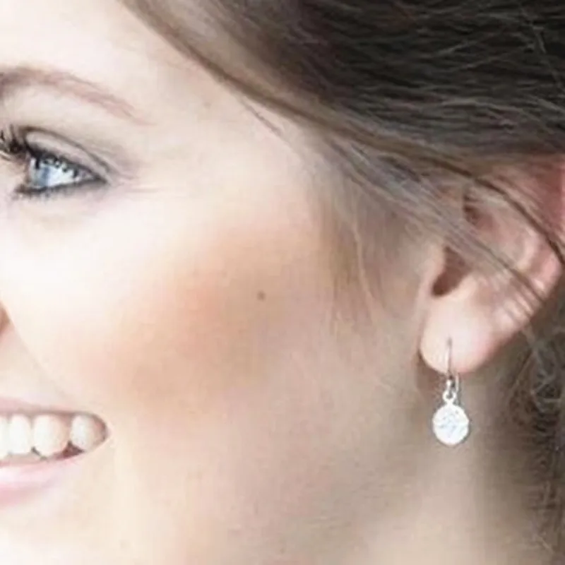 2024 новые дешевые европейские и американские милые круглые серьги-гвоздики для