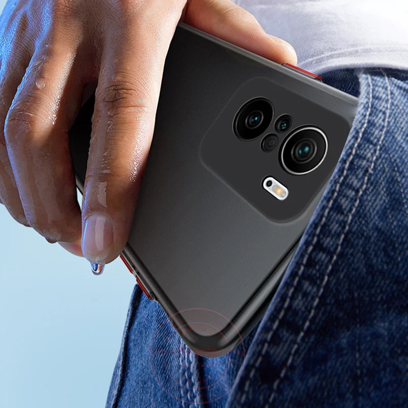 Матовый чехол Rzants для Xiaomi Poco F3 MI 11i 11X Pro Ультратонкий матовый полупрозрачный