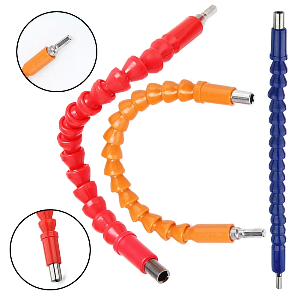 

295mm Flexible Shaft Bit Extention Screwdriver Drill Bit Holder Connect For Electronic Drill Screwdriver Socket Adapter