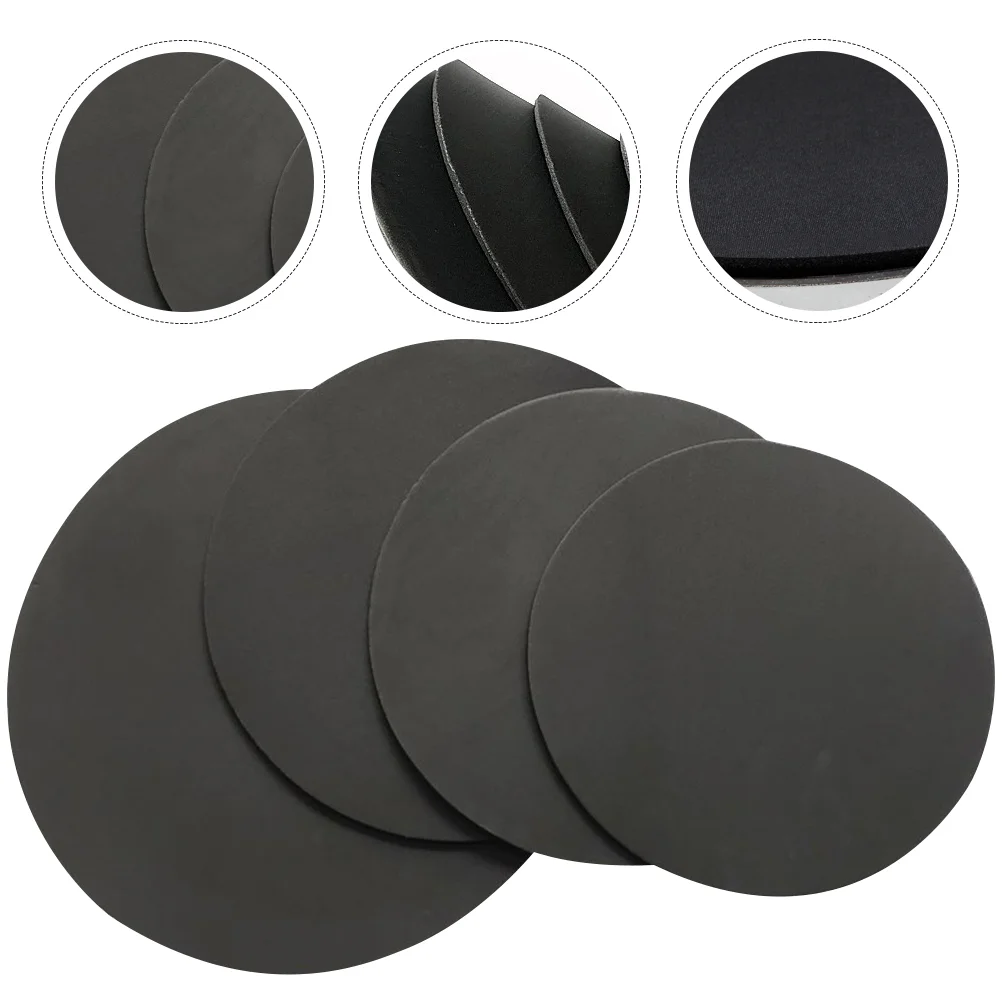 

Drum Pad Practice Mute Pads Inch Snare Silencer Kit Tenor Accessories Muffler Set Drums Bass Drumming Cymbal Mat Rug