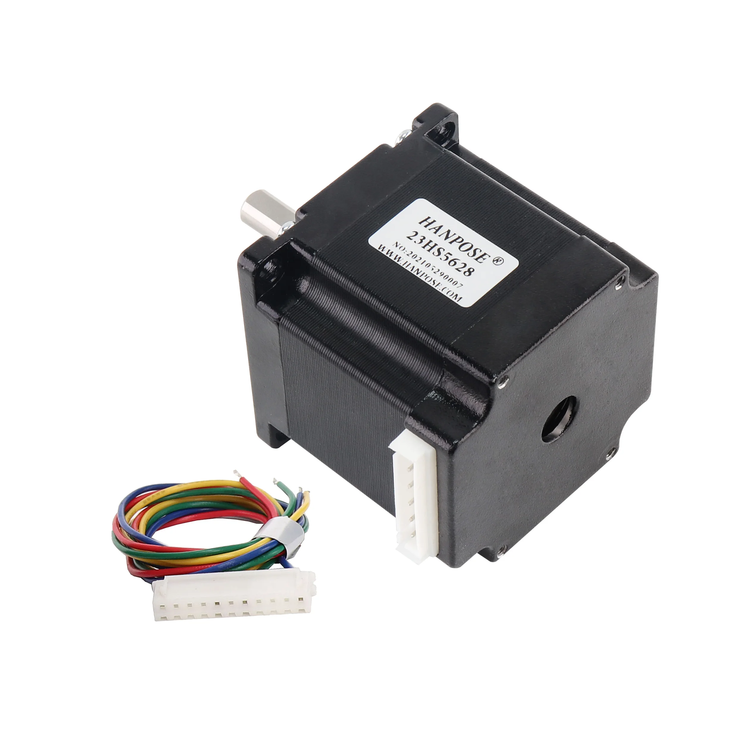 5 шт. шаговых двигателей Nema 23 23HS5628, 4-проводные, 2.8A, 126 Н·см, 8 мм, 6.35 мм, серия 57, для ЧПУ, 3D-принтеров, мониторного оборудования (art.: 3920db8bfb78b) - 3920db8bfb78b
