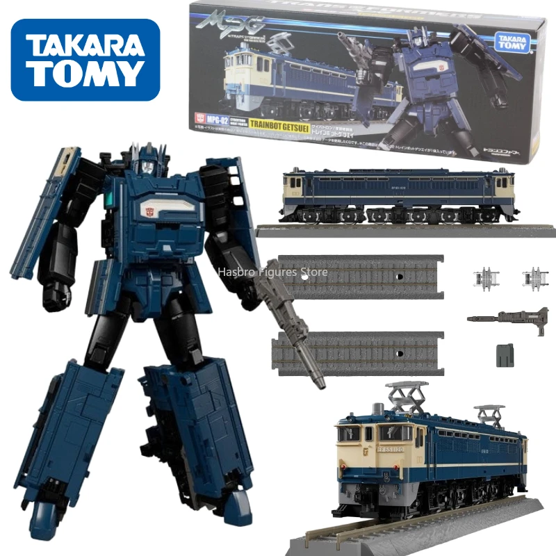 Оригинальная оригинальная в наличии Takara Tomy Transformers MPG-02 Trainbot Getsuei Шедевр Cybertron Night