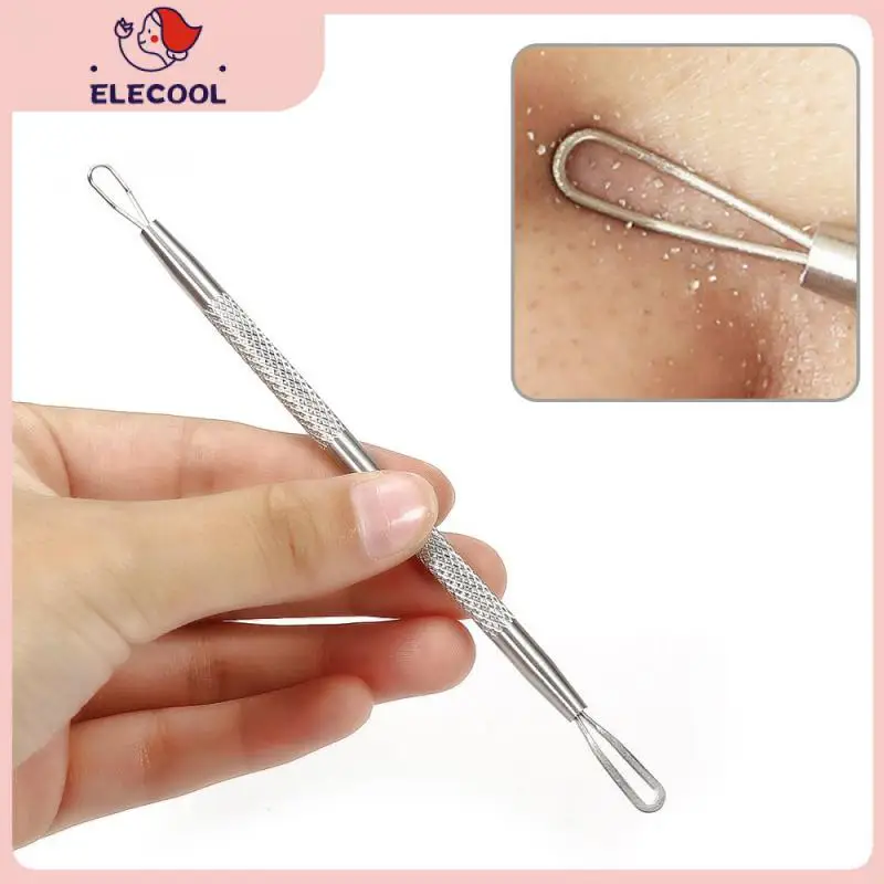 

Stainless Steel Blackhead Remover Tool Dots Acne Blemish Pimple Remover Needle Facial Pore Cleanser Comedone Extractor