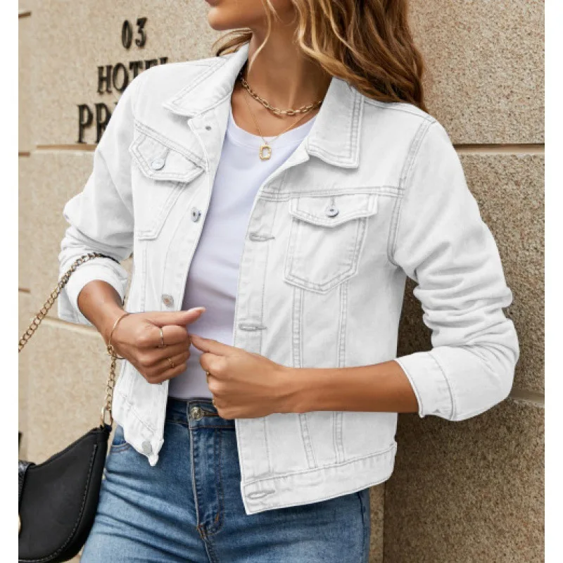 Рисунок 4 - Женская джинсовая куртка с длинным рукавом