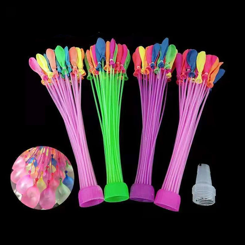

Rapid-Fill Water Balloon Amazing Children Water War Game Supplies Kids Summer Outdoor For Swimming Pool 111pcs