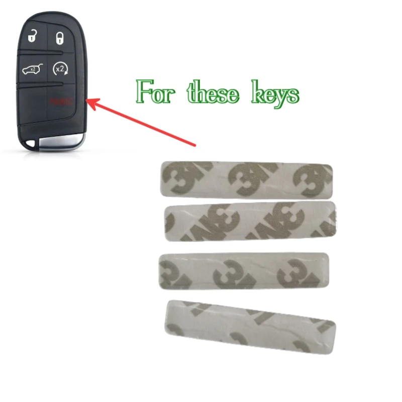 

10 шт./лот, размер 39 мм, эмблема «сделай сам», сменная наклейка с логотипом, эмблема для Dodge Jeep Chrysler, корпус дистанционного ключа