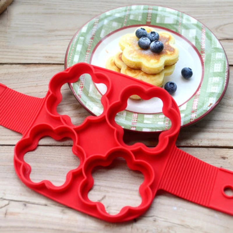 

Egg Pancake Ring Nonstick Pancake Maker Mold Silicone Egg Cooker Fried Egg Shaper Omelet Moulds for Kitchen Baking Accessories