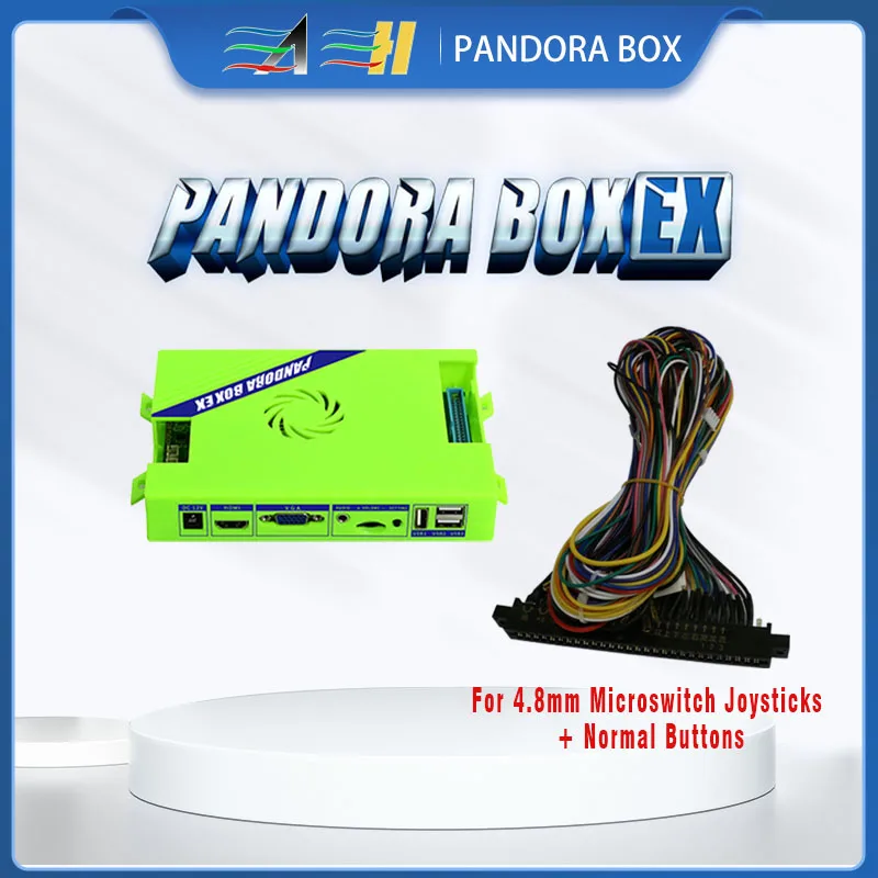 Pandora Box Ex 3300 In 1 Family Version Fhd 1080P Ddr4 8Gb Save Game High Score Record Scan Line Support  Dc 3D 6