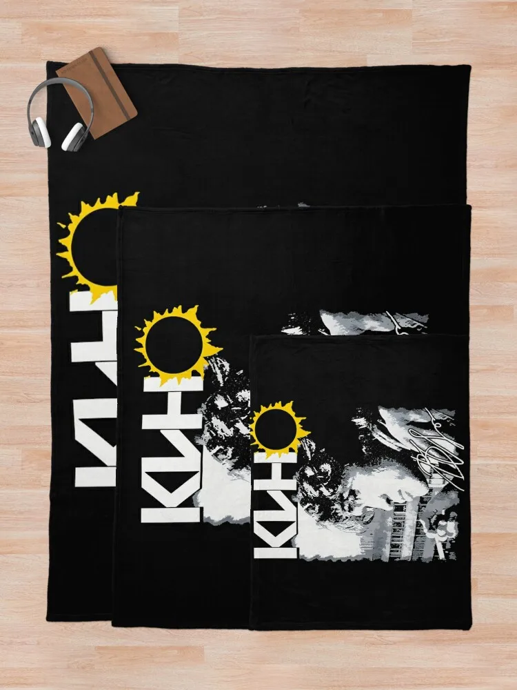 Виктор Цой Kino Rock Band Подарочное одеяло Большие декоративные одеяла для диванов