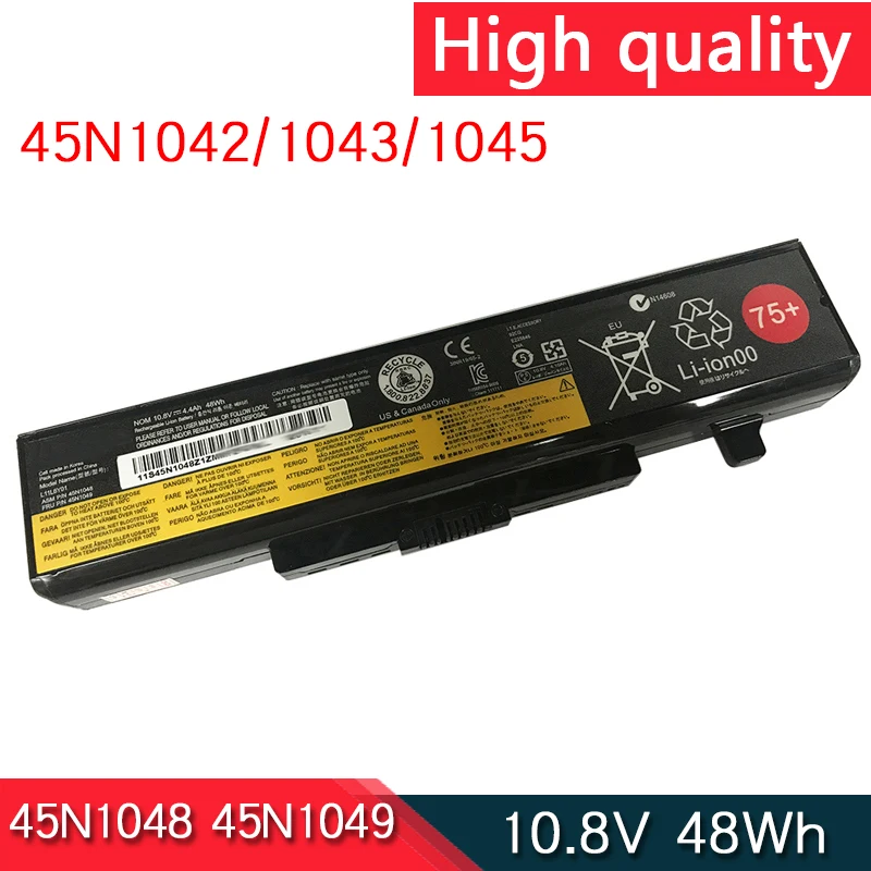 Новый аккумулятор для ноутбука 45N1048 45N1049 Lenovo E49A E49AL K49 K4430A V480 V480u V480s V480c V490 V580 V580c E4430A