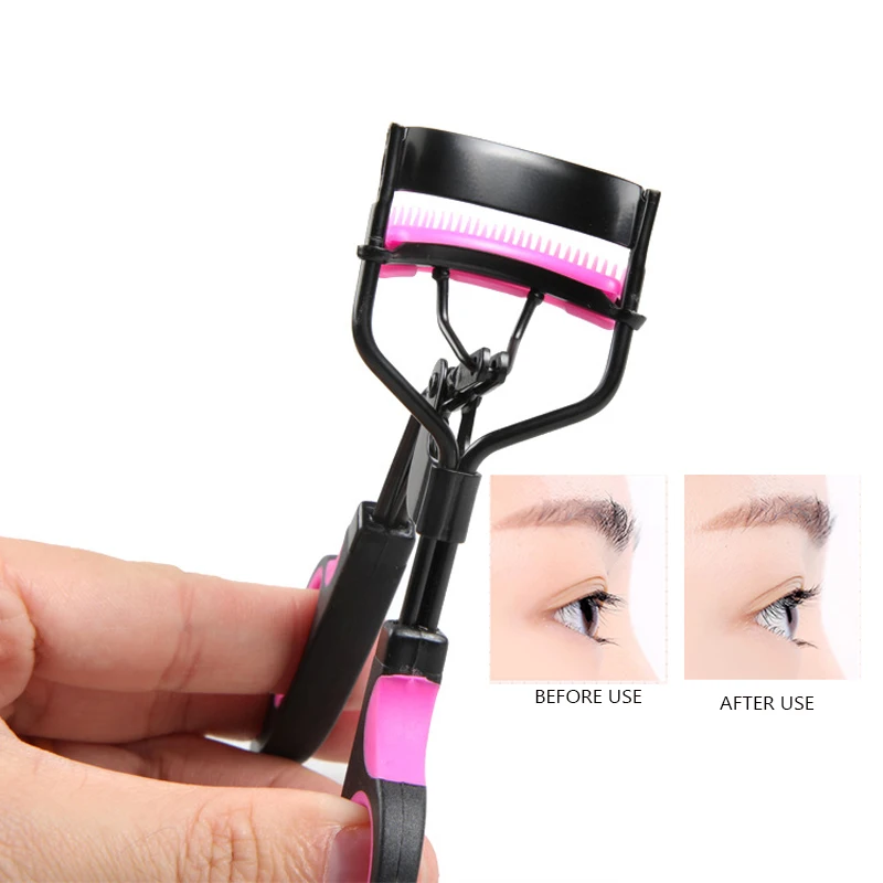 

1 шт., щипцы для завивки ресниц с гребнем, из углеродистой стали