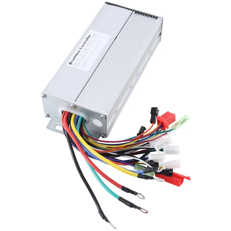 

1 PCS 15 Tube 48-84V 1500W Dual Mode Brushless Motor Replacement Electric Bike Speed Motor Silver