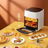 15l air fryer visualization household multi function large capacity oven integrated fume free touch screen french fries machine