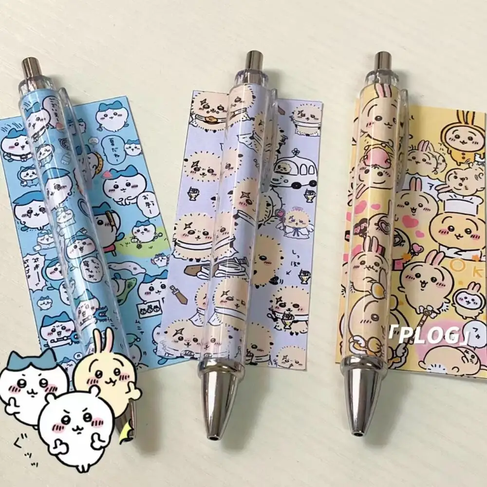 Новинка бренда Chiikawa Hachiware Usagi искусственный ручной пресс с кроликом для студентов