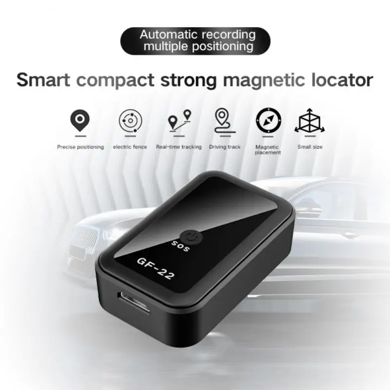

Universal Car GPS Tracker GF 22 Multifunction Mini Tracking GPS Magnetic Anti-lost Positioner With Global Positioning System 1Pc