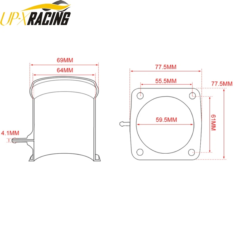 Заготовка из алюминия для снятия заглушки клапана системы рециркуляции