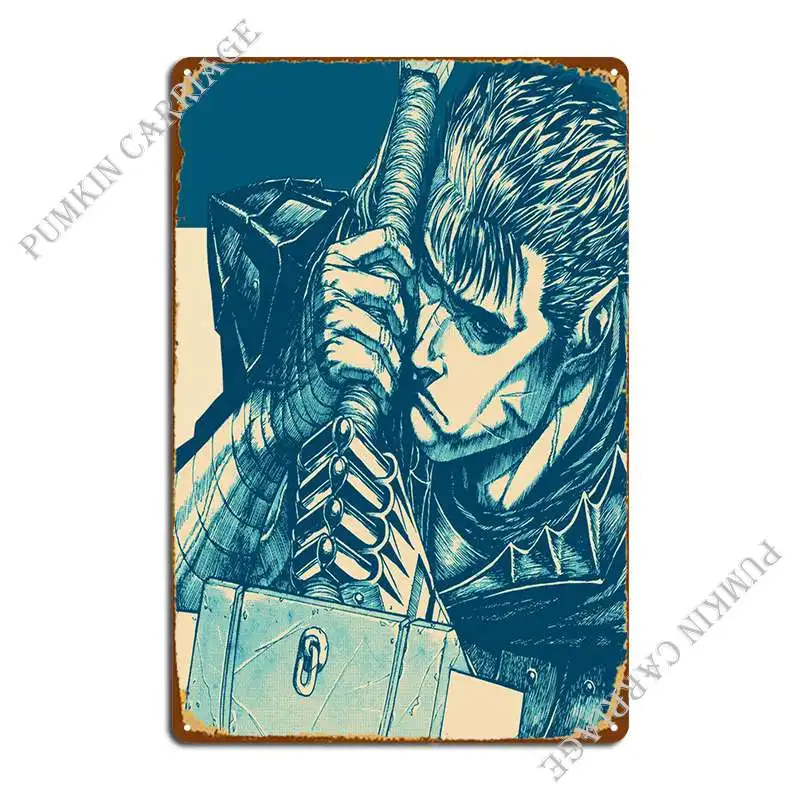 

Berserk, аниме, металлические знаки, Настенная пещера, печать на стене, индивидуальный настенный фотопостер