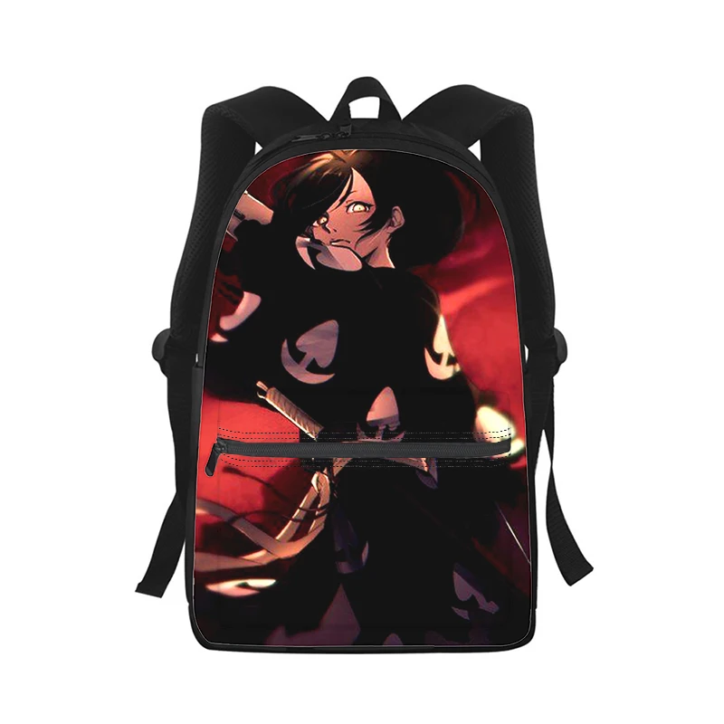 Anime Dororo Men Women Backpack 3D Print Fashion Student School Bag Laptop Backpack Kids Travel Shoulder Bag