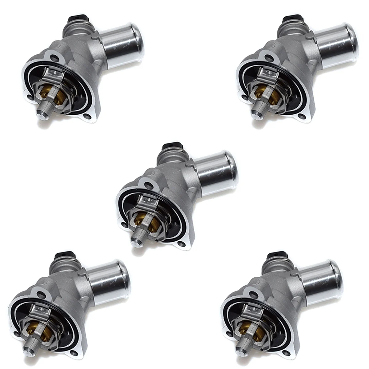 5 шт. термостат охлаждающей жидкости двигателя в сборе 25199831 96988257 25192923 для Chevrolet Spark