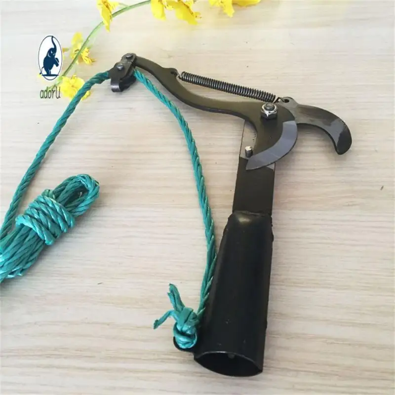 

High Quality Material High Carbon Steel Material High Branch Shears With Rope Durable. Garden High-altitude Shears Garden Tools