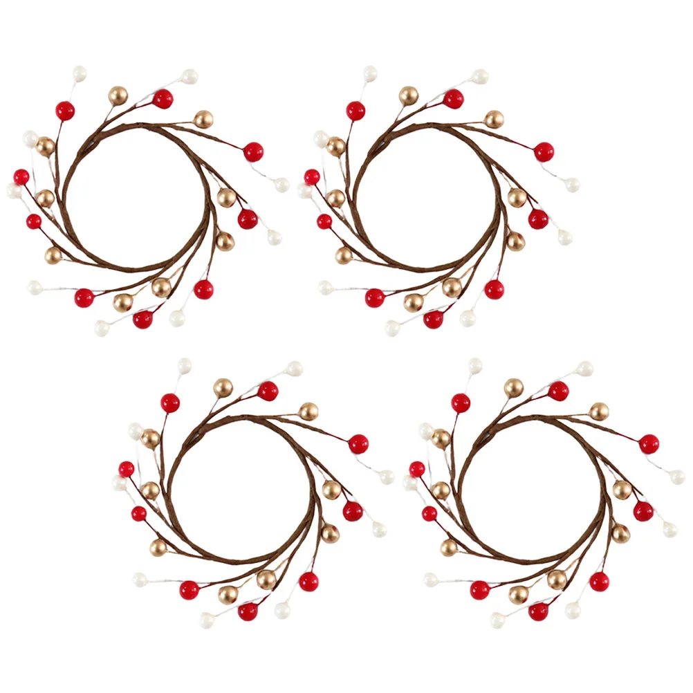 

Wreath Berry Christmasmini Wreaths Orange Holder Rings Garland Farmhouse Holly Berries Reddoor Ring Large Thanksgiving Twig