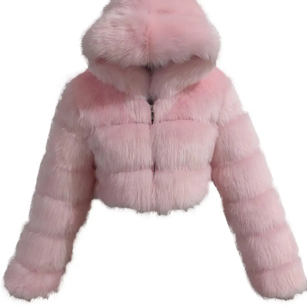 

Women's Jacket faux Fur Women Coat Wear Resistant Women Jacket High-end High Quality Women Winter Coat Faux Fur Lady Jacket