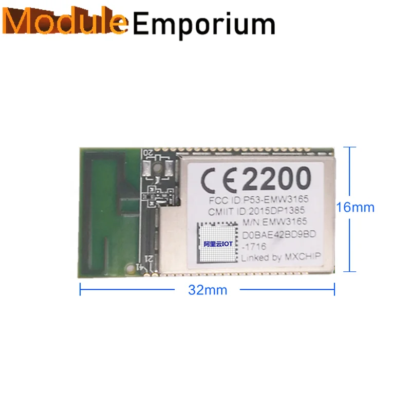 EMW3165 низкая мощность IoT, последовательный порт UART для модуля Wi-Fi