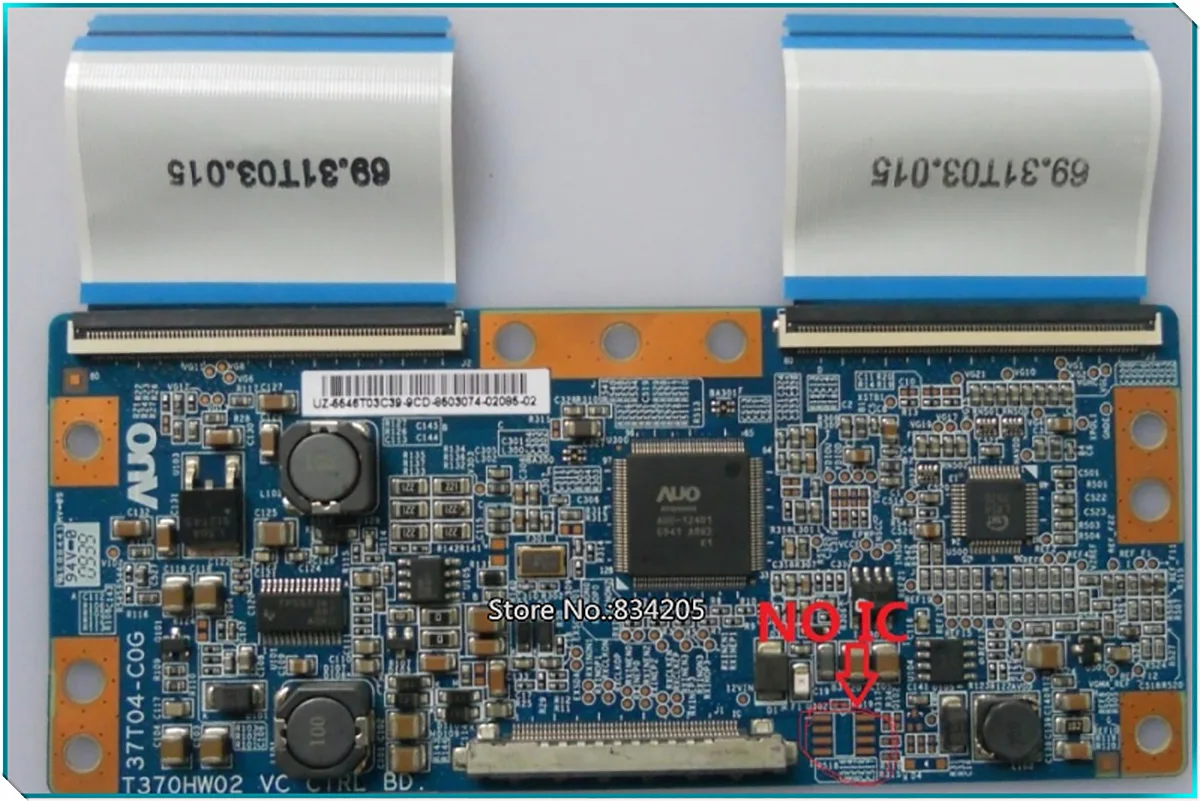 Плата Tcon 37T04-C0g 37T04-Cog T370hw02 Vc Ctrl Bd T-Con для логической платы 32 