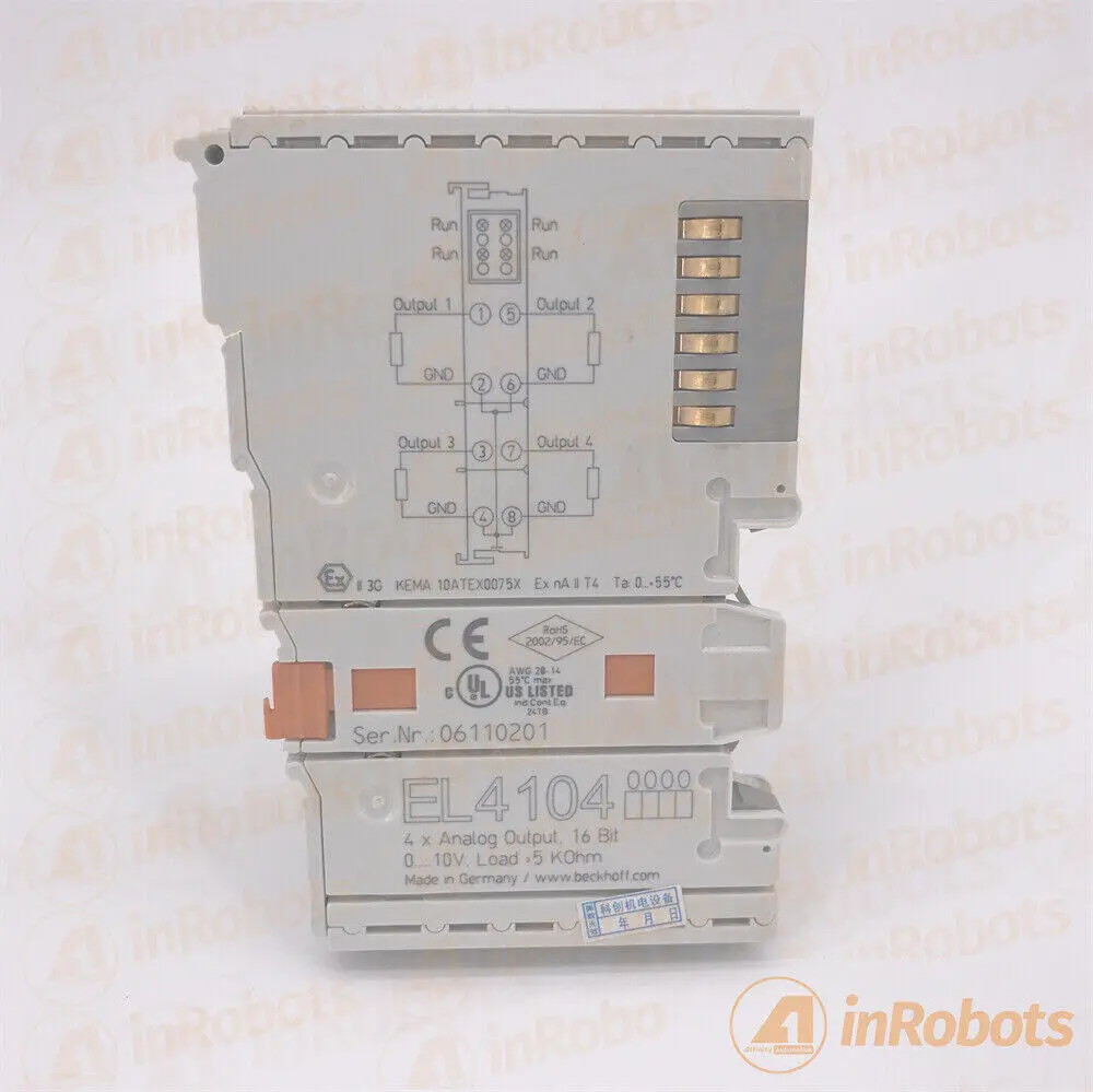 

For 1PCS EL4104 BECKHOFF Module