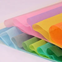 130 Sheets 26 colors Mixed Color Tissue Paper For Art Gift Wrapping Flower Tissue Craft Paper Bulk Packaging 50x70cm
