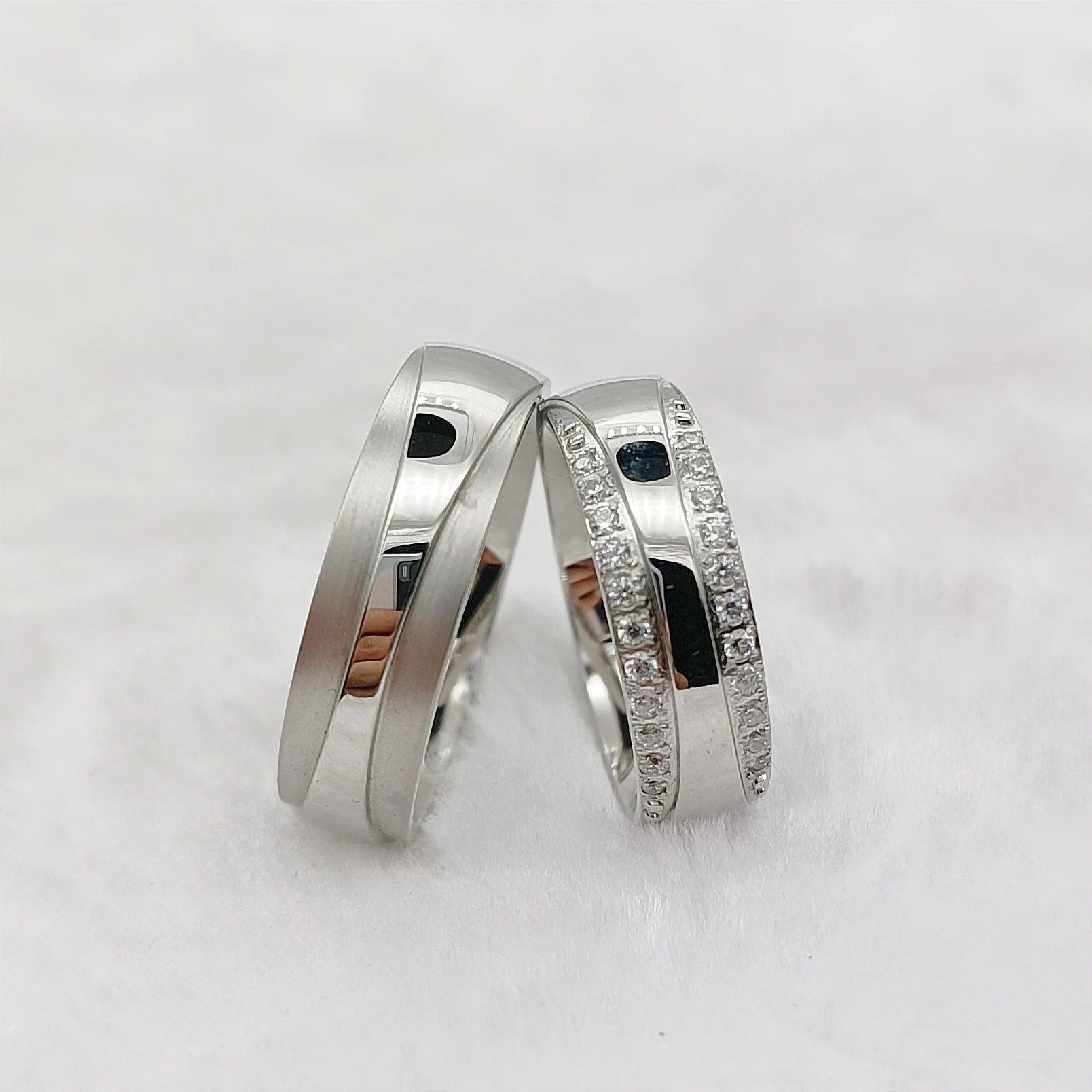 Оптовая продажа Новое поступление роскошные свадебные обручальные кольца с