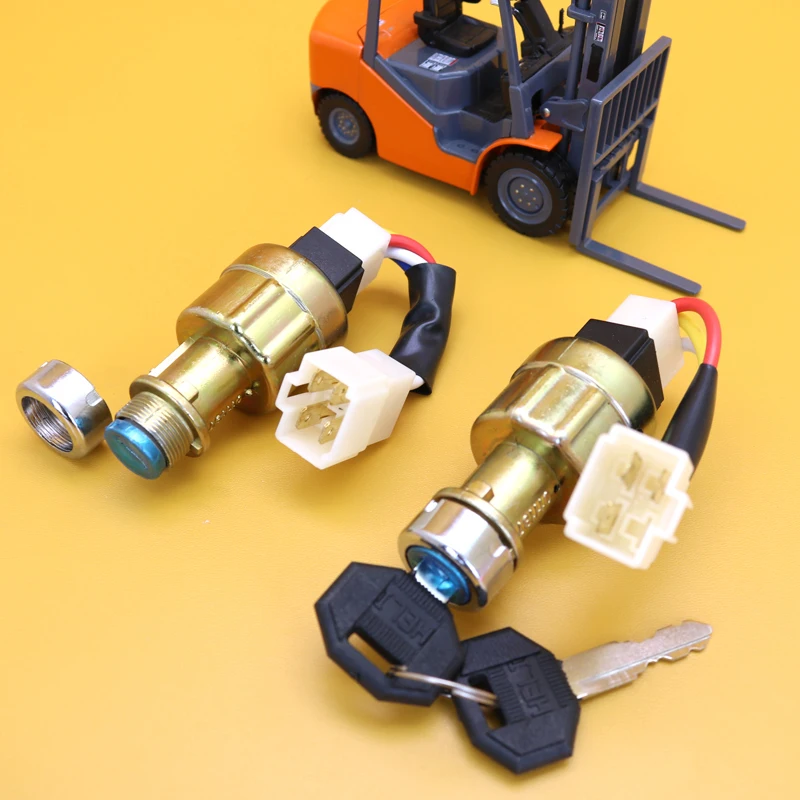 

Forklift Ignition Switch JK411 Is Suitable for Forklift Electric Key Switch