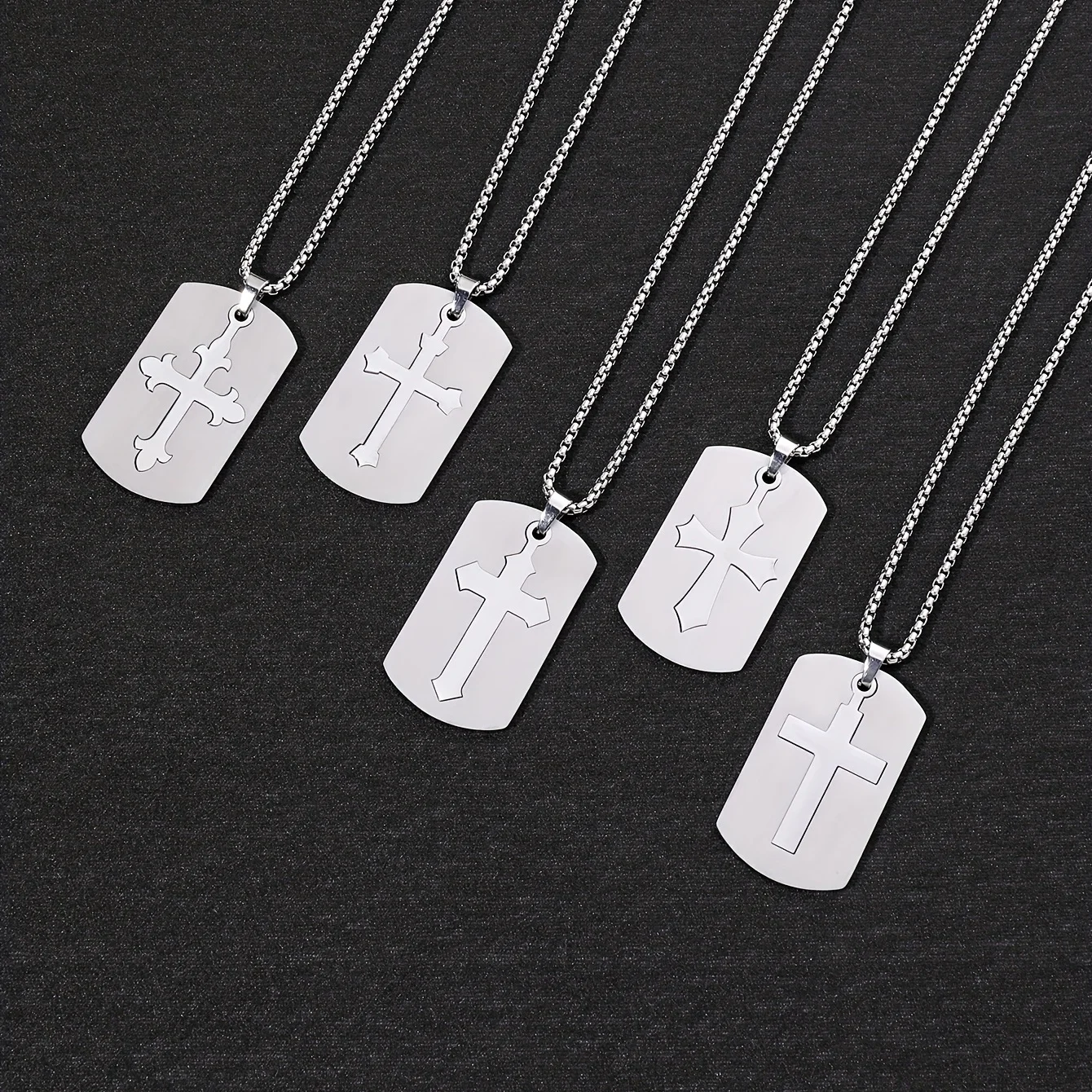 Модная Минималистичная комбинация встроенный Цветочный крест кулон ожерелье из