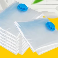 new convenient vacuum bag travel saving space bags package storage organizer transparent clothes organizer seal compressed