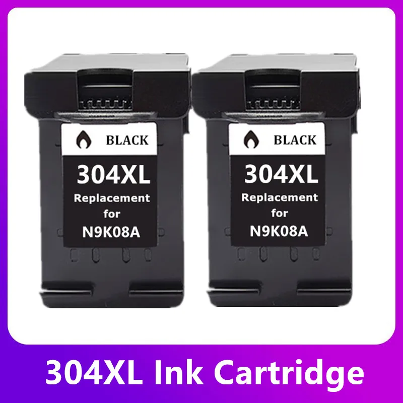 

Compatible 304XL Replacement For HP304 Ink Cartridge For HP 304 XL Deskjet 2620 All-in 3700 3720 3752 5000 5010 5030