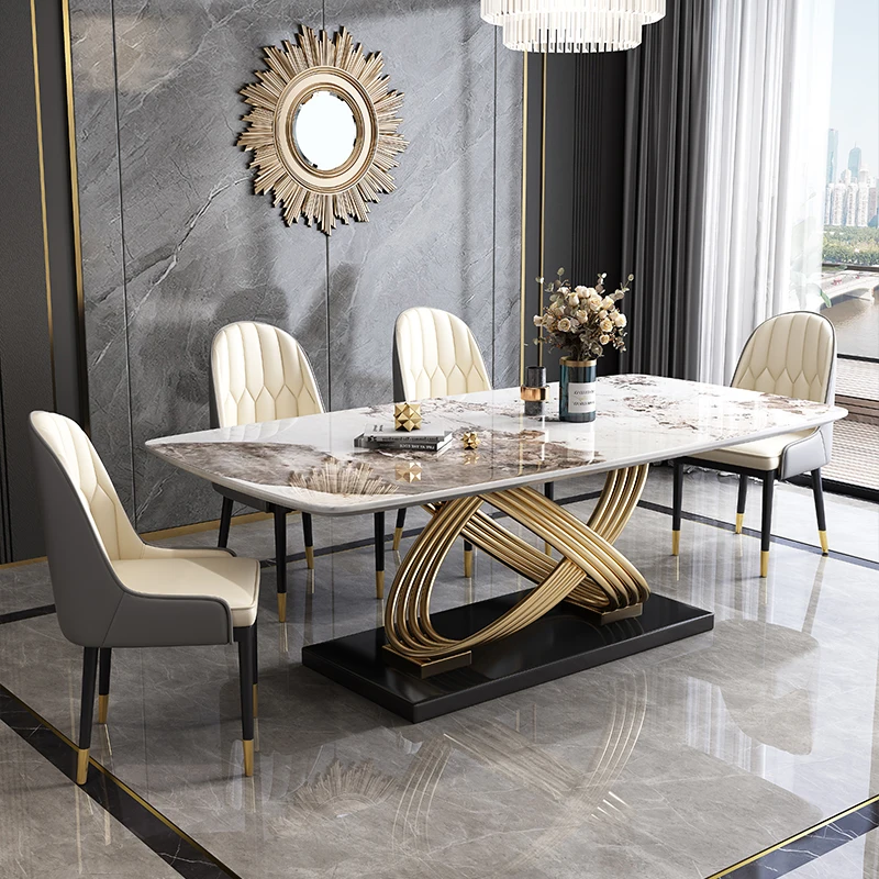 

Dinner Coffee Table Marble Hotel Luxury Conference Dressing Table Garden Kitchen Pool Mesa Plegable Dinning Tables And Chairs