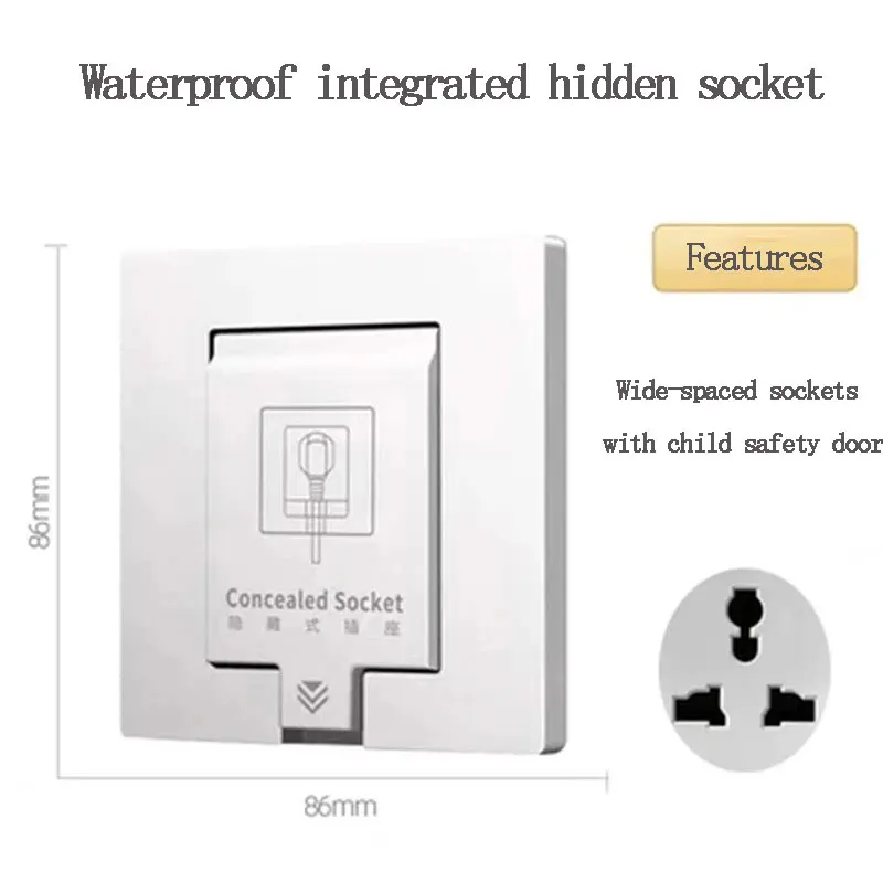 

Скрытая розетка CXFG 13А