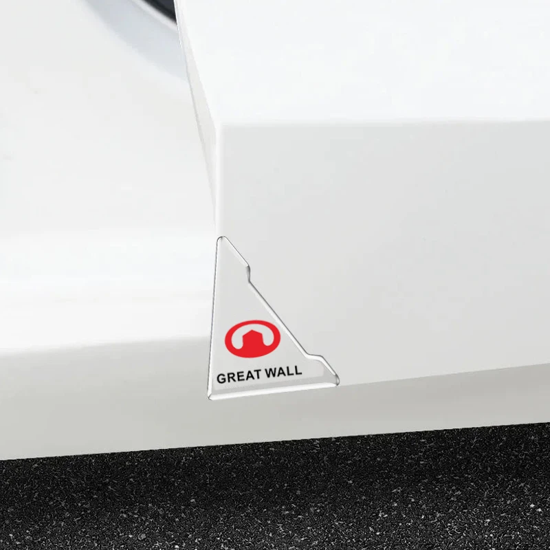 2 шт. автомобильные прозрачные наклейки на дверные ножки для Chevrolet Captiva Колорадо